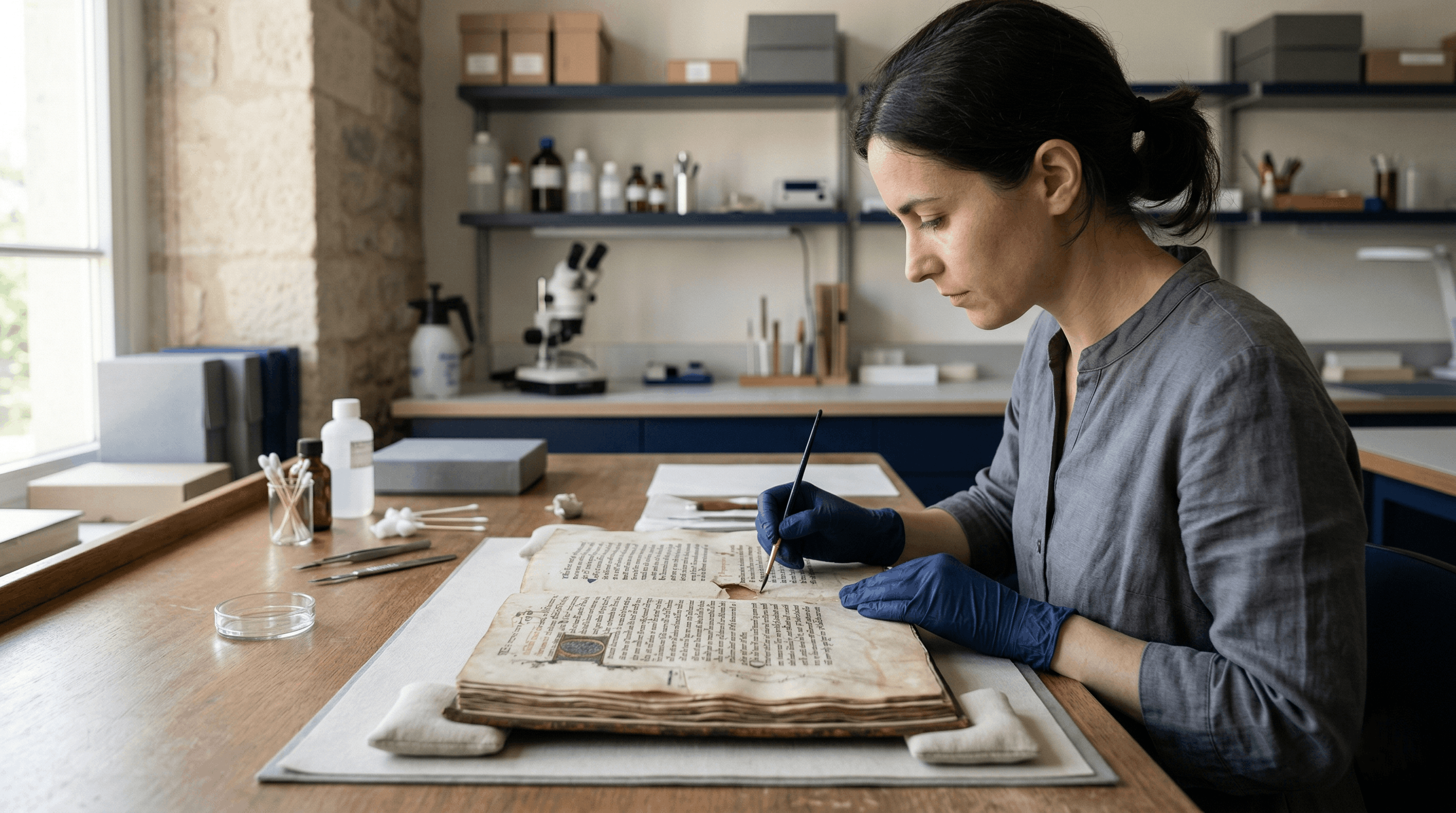 El Yazması Restorasyonu