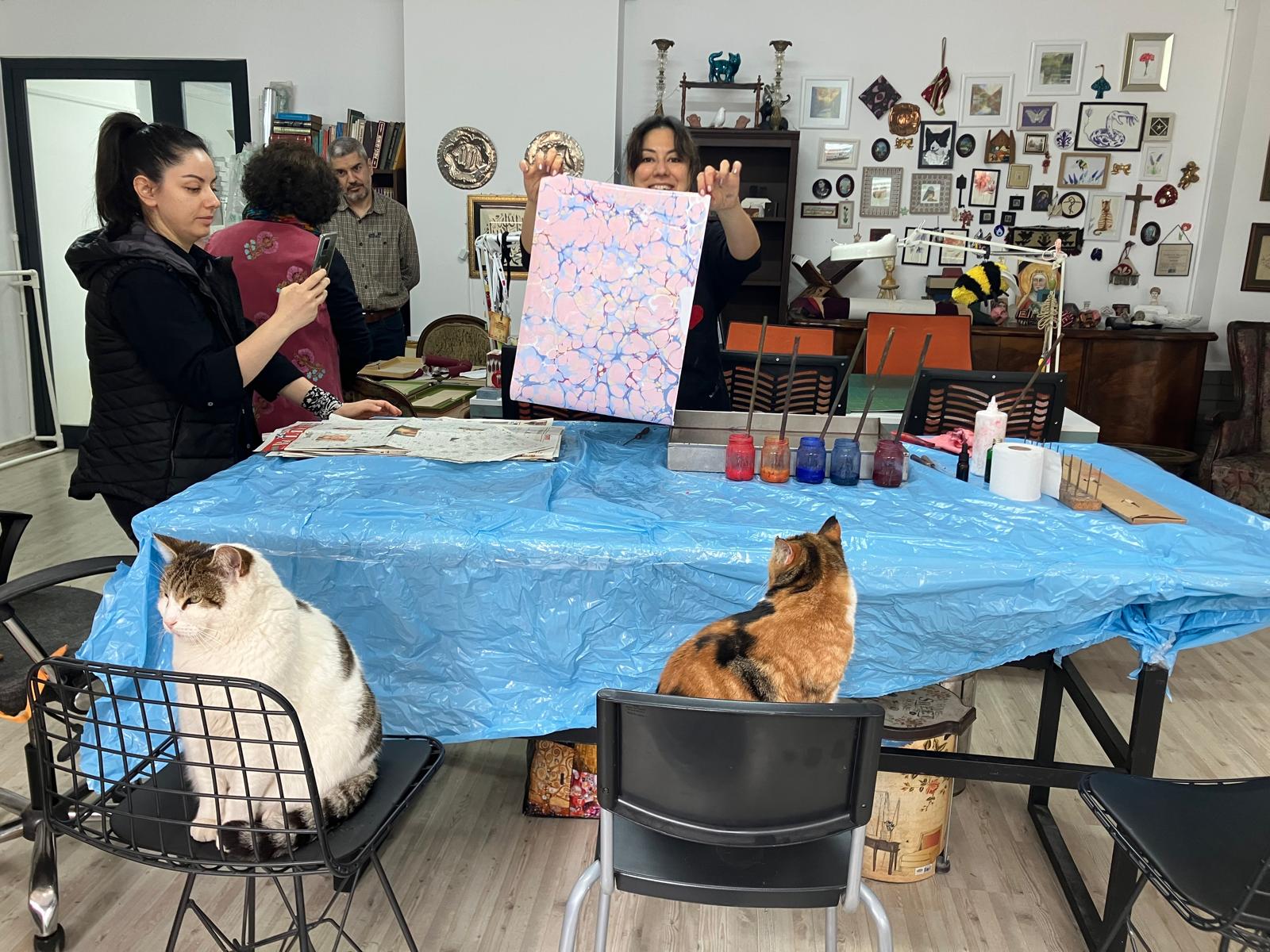 Ebru Sanatı Workshop Etkinliğimiz | Demir Restorasyon
